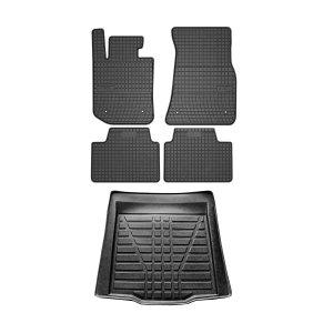 BMW M3 G80 SD Floor-Trunk Mats - Omac - El-Toro & YPS - Black - '21-'25